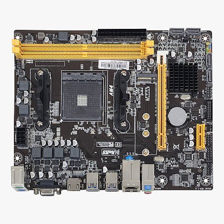 PLACA MAE AM4 A520 superiores a 4º geração - NFe 52357 Hayon