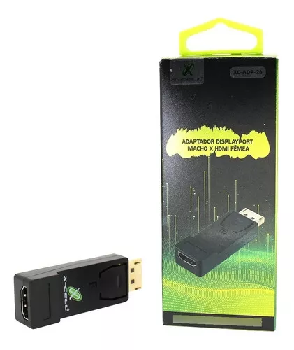 ADAPTADOR DP X HDMI Displayport x HDMI - NFe 36308 Cabral