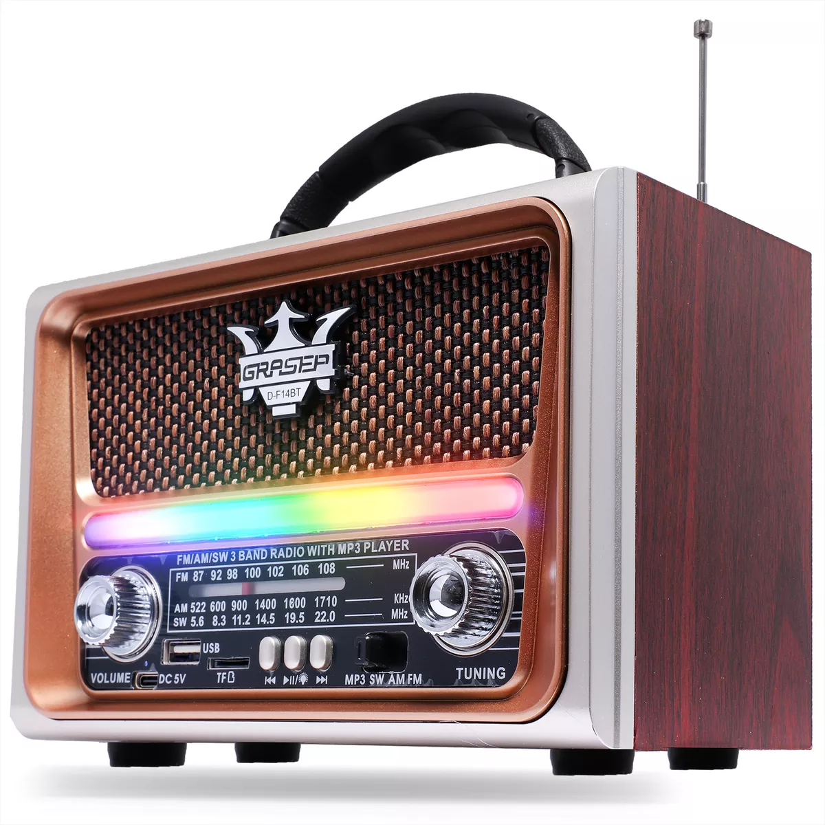CAIXA DE SOM RADIO E BLUETOOTH - NFe 35922 Cabral