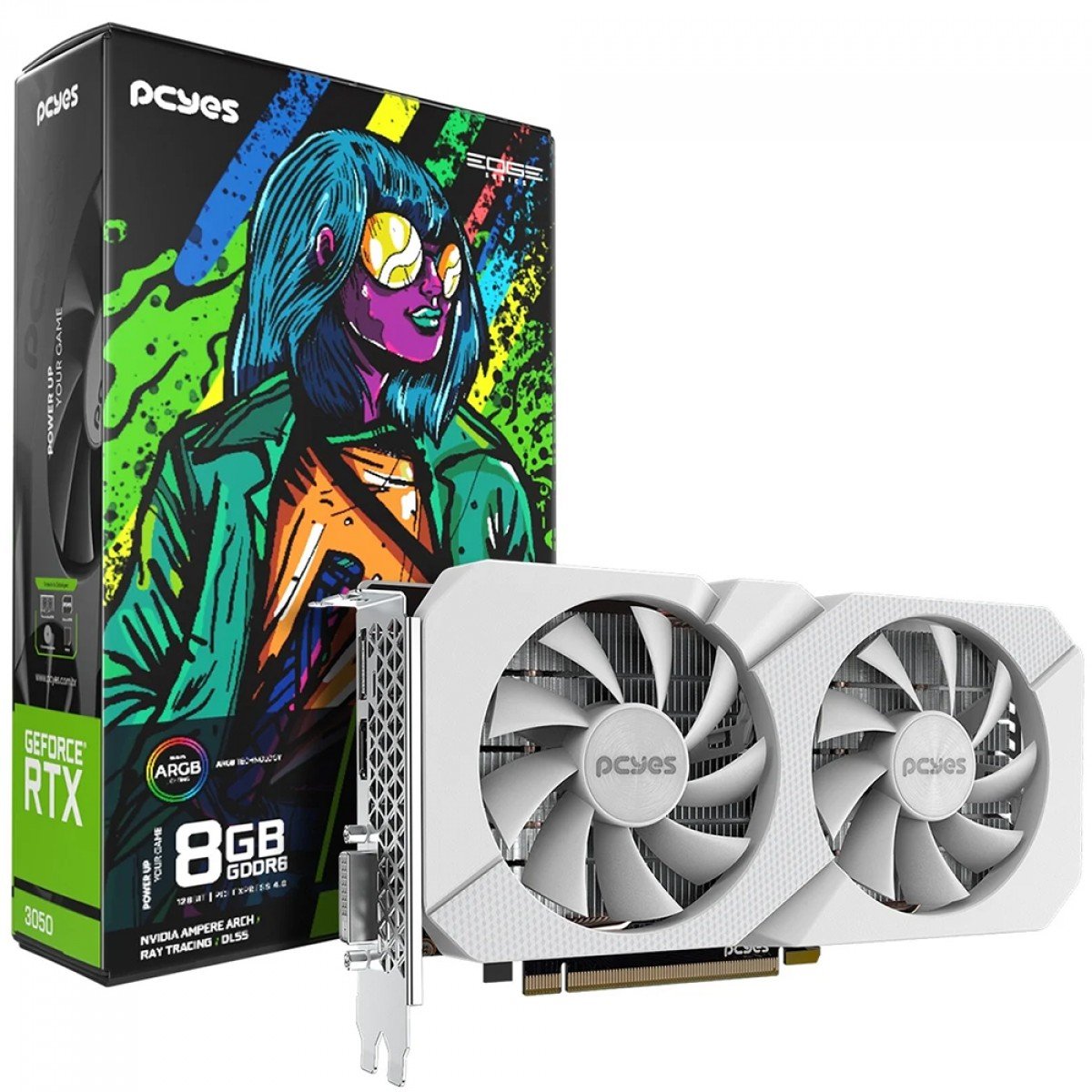 PLACA DE VÍDEO GAMING GEFORCE RTX 3050 8GB