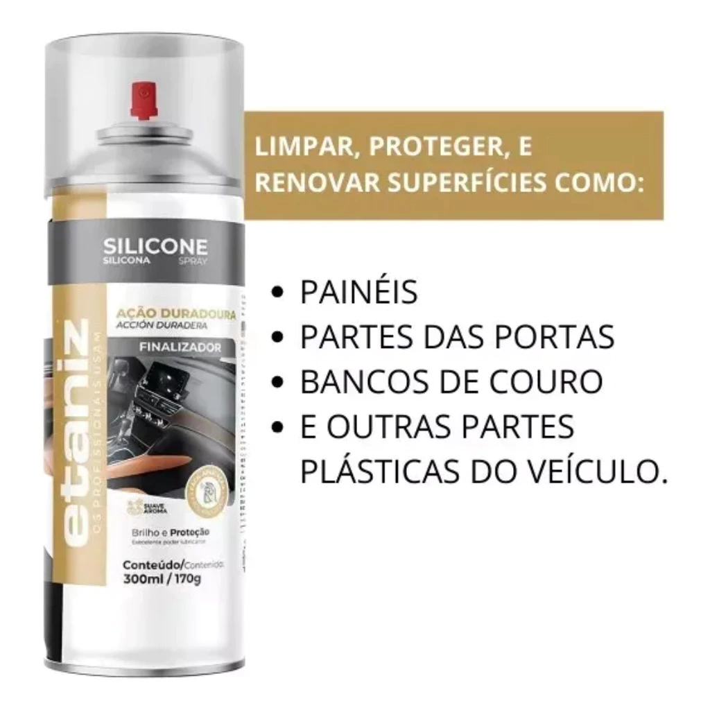 SILICONE SPRAY LAVANDA - NFe 4070 ML