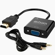 ADAP. HDMI MACHO x VGA FEMEA - NFe 36349 Cabral