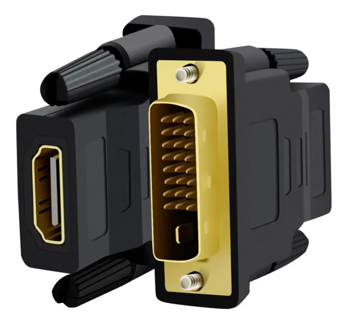 ADAPTADOR DVI MACHO X HDMI FEMEA